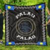 Palau Polynesian Quilt White Love Style J11 Quilt  Quilt